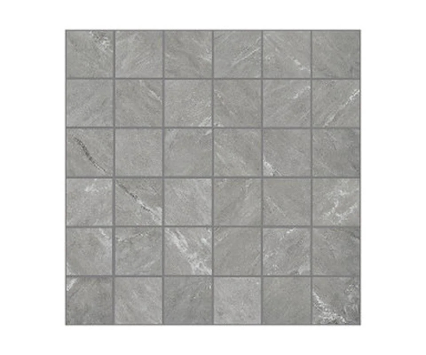 Dlažba jako kámen Coem Cardoso Mosaico Grigio Chiaro 30x30 Nat. Rett. - šedá