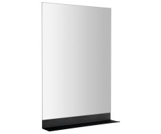 Aqualine Seca Rcadlo S Policí 50x75cm, Cu Free, černá Mat