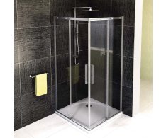 Polysan Altis čtvercový Sprchový Kout 900x900 Mm, Rohový Vstup, čiré Sklo