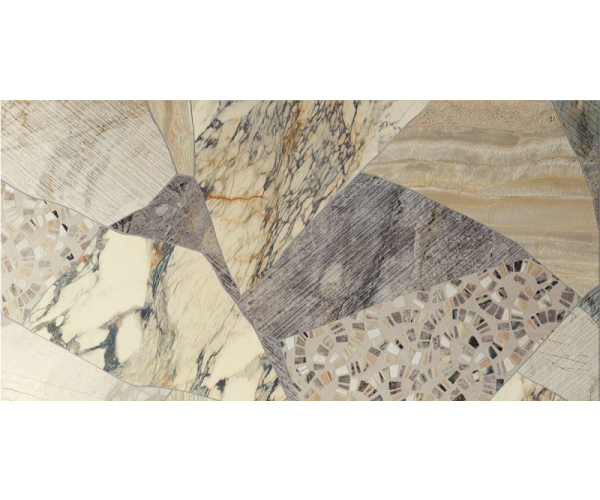 Dlažba jako mramor Del Conca Marble Edition Blended 60x120 Nat. Rett.