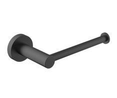 Sapho X-round Black Držák Toaletního Papíru, černá Mat