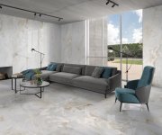 Dlažba jako kámen Saime Shine Bianco 60x120 Matt. Rett. - bílá