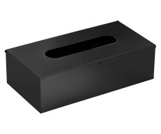 Gedy Zásobník Na Papírové Kapesníky Závěsný, 250x75x130 Mm, černá Mat