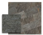 2cm dlažba jako kámen Deceram Outdoor DOQ Dark 30x60 rett. - antracitová (skladem)