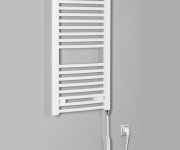Aqualine Orbit-e Elektrické Otopné Těleso Oblé 450x960 Mm, 300 W, Bílá