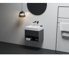SD Lite 60 skříňka pod umyvadlo - SD Lite 60 skříňka pod umyvadlo černá matná