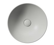 Gsi Pura Keramické Umyvadlo Na Desku, Průměr 40cm, Cenere Mat