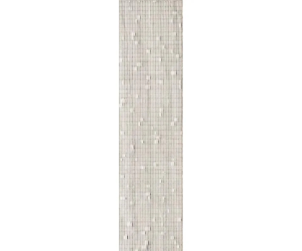 Dlažba jako kámen Coem Flow Pleated Light Grey 20X120 Nat. Rett. - šedá