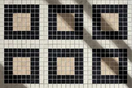 41zero42 Italic Carrara Mosaic MIX A 30x30 v ploše