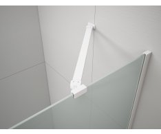 Polysan Esca Rohová Vzpěra 900mm, Bílá Mat