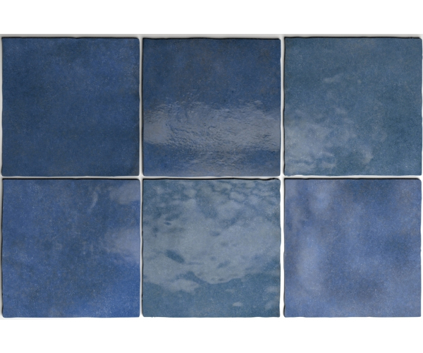 Retro obklad Equipe Artisan Colonial Blue 13,2x13,2 - modrá
