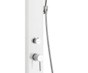 Aqualine Figa Sprchový Panel 125x1050mm, Bílá