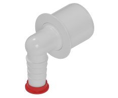 Bruckner Ht Koncovka Rohová Pro Připojení Hadice 21mm, Dn40