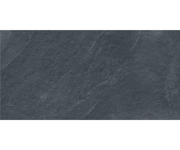 Dlažba jako kámen Alaplana Verbier Black 60x120 Mat. Rett. - antracitová