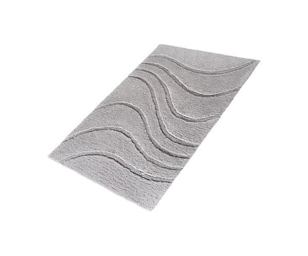 Ridder La Ola Předložka 60x90cm S Protiskluzem, Polyester, šedá