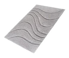 Ridder La Ola Předložka 60x90cm S Protiskluzem, Polyester, šedá