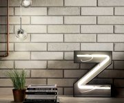 Retro dlažba Marca Corona BrickLane White 7,5x30 - bílá (skladem)