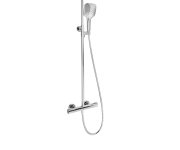 Sprchový sloup Termo 300 - TE 093.01CR Sprchový sloup s termostatickou baterií, posuvný, se sprchovým setem, chrom X070164
