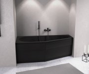 Polysan Tigra L 170 Panel čelní, černá Mat