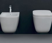 Kerasan Tribeca Závěsná Wc Mísa, Rimless, 35x54cm, Bílá