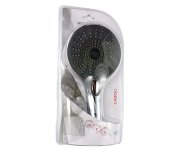 Casoli, 3-polohová Ruční Sprcha, Chrom-černá AQS55014