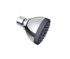 Idro, 1-pol. Pevná Sprcha, Průměr 82 Mm, Chrom/tmavě šedá, Plast