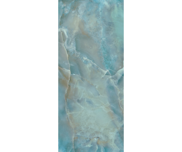 Dlažba jako mramor Elios Mysterium Ocean 120x278 Luc. Rett. - tyrkysová