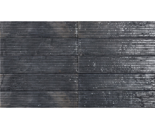 Dlažba CIR City Lines Black Mix 6,5x29 Luc. - antracitová