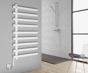 Sapho Elcor Elektrický Sušák Ručníků 480x920x50 Mm, 128 W, Bílá Mat