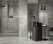 Dlažba jako mramor APE Augustus Grey Natural Rett. 60X120 - šedá