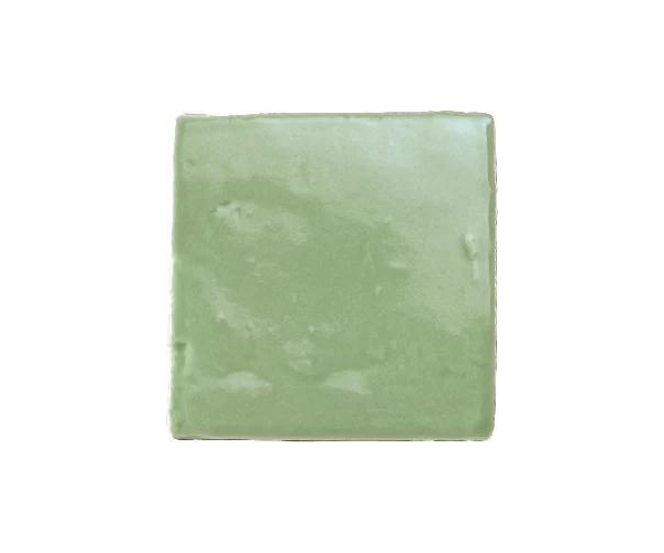 Retro obklad Cevica Provenza (Craquelé) Kiwi 10x10 - zelená