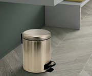 Gedy Potty Odpadkový Koš 3l, Soft Close, Zlato Mat
