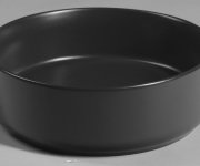 Isvea Infinity Round Keramické Umyvadlo Na Desku, Průměr 36cm, černá Mat
