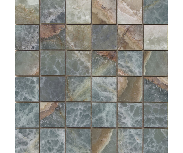 Mozaika jako mramor Cifre Lixium Mosaico Jade 30x30 Luc. Rett. - zelená