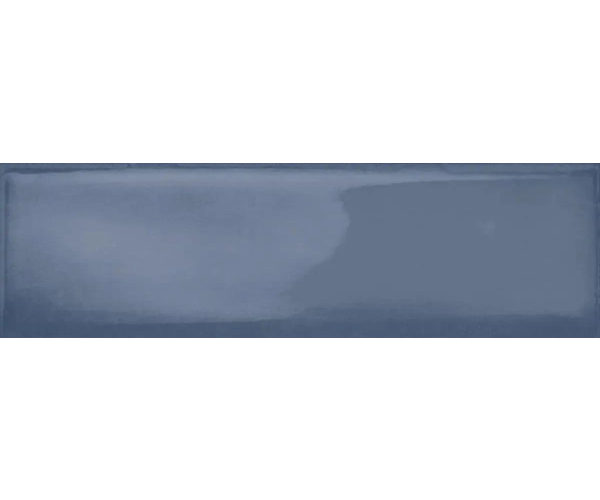 Obklad jako beton Estudio Ghent Steel Blue Glossy  6,9x24 - modrá