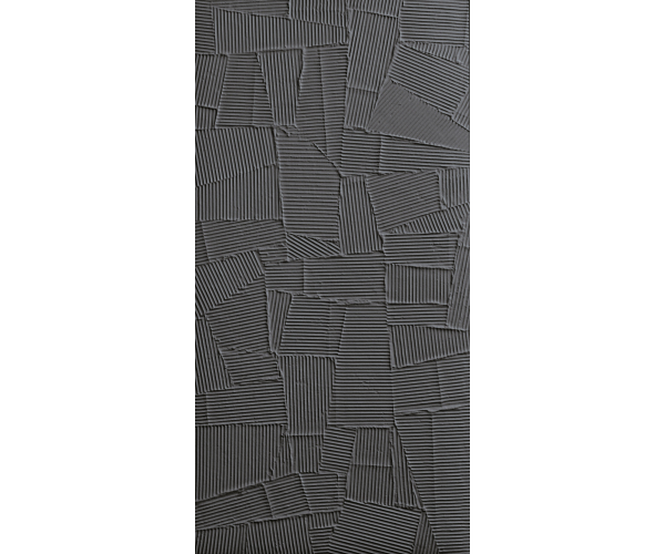 Dekor Piemme Homey Paper Clay Antracite 60x120 Nat. Rett. - antracitová