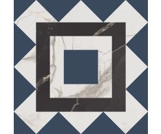 Fioranese Marmorea Intensa Blueberry DECO 20x20 Matt. Rett.