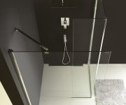 Polysan Modular Shower Pevný Panel K Instalaci Na Stěnu Modulu Ms2, 1200 Mm, Pravý