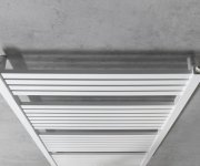 Aqualine Tondi Otopné Těleso Rovné 600x1330 Mm, Středové Připojení, Bílá