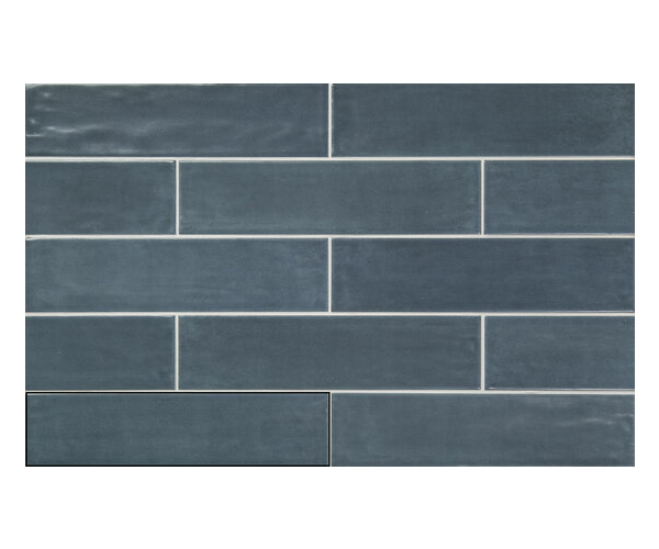Obklad jako beton APE Acquarella Blue 7,5X30 Matt. - modrá