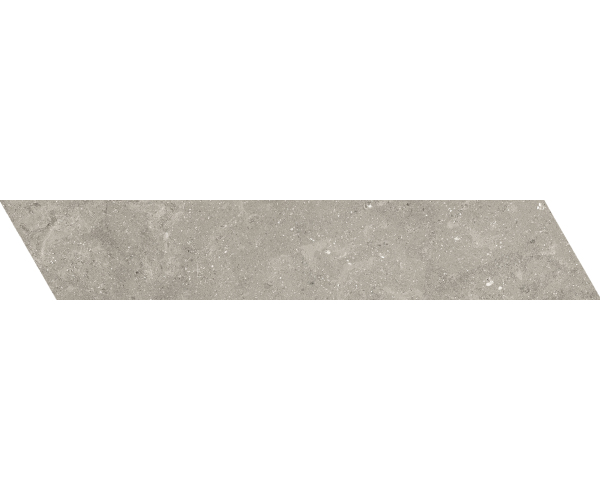 Dlažba jako kámen Piemme Limestone English Grey Chevron 10x53 Nat. Rett. - šedá