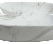 Sapho Dalma Keramické Umyvadlo Na Desku, 59x42cm, Carrara