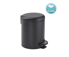 Gedy Potty Odpadkový Koš 3l, Soft Close, černá Mat