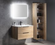 Sapho Espace Skříňka 35x172x32cm, 2x Dvířka, Levá/pravá, Dub Alabama