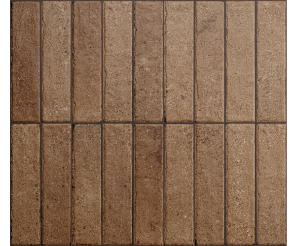 Obklad jako kámen Sant Agostino Tetris Block Cotto Mat 5x20 - hnědá