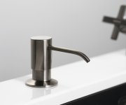 Sapho Zápustný Dávkovač Mýdla, Kulatý, Gun Metal