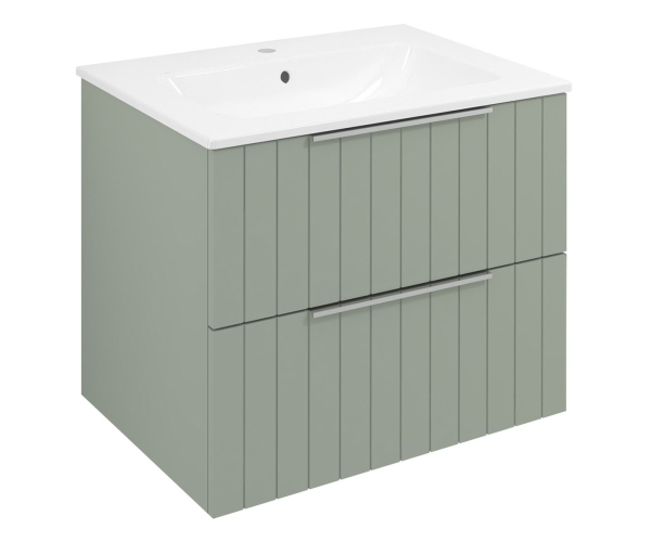 Sapho Cirasa Strip Umyvadlová Skříňka 59,2x52x46cm, Verde