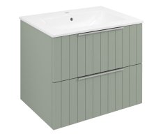 Sapho Cirasa Strip Umyvadlová Skříňka 59,2x52x46cm, Verde
