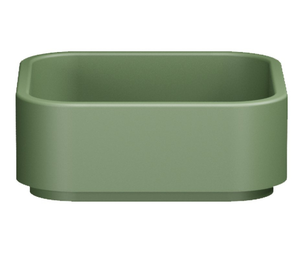 Kerasan Hako Keramické Umyvadlo Na Desku 40x40cm, Verde Mat