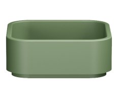 Kerasan Hako Keramické Umyvadlo Na Desku 40x40cm, Verde Mat
